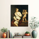 Peter Paul Rubens Venus And Cupid C1606-1611 – Reproduction