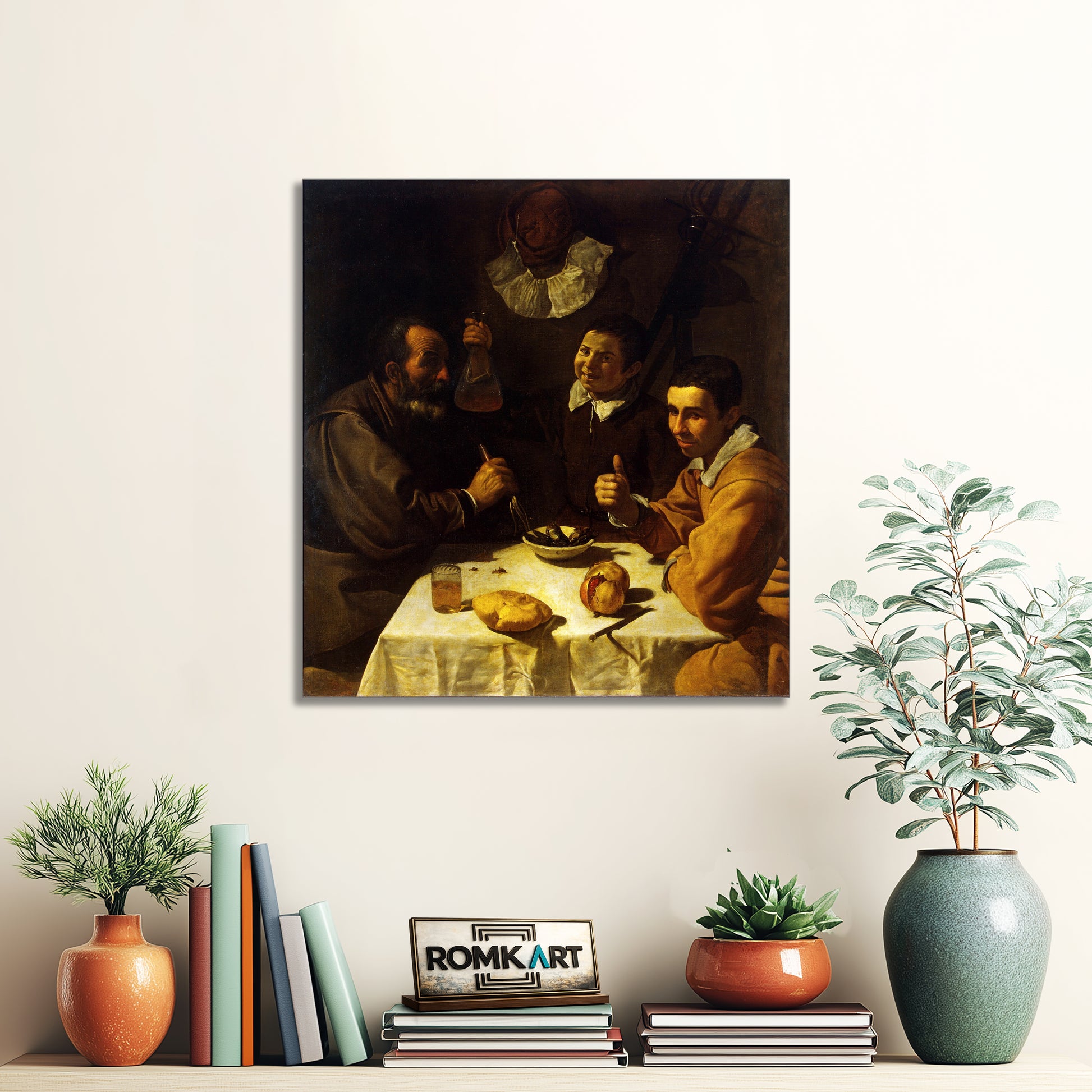 Diego Velazquez Luncheon 1617 – Reproduction