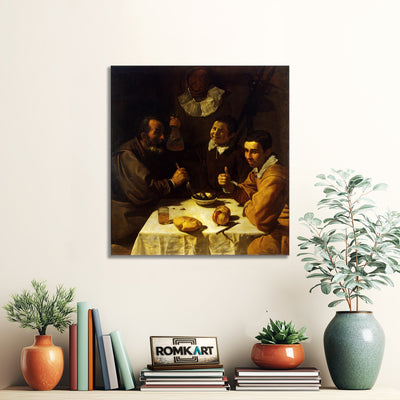 Diego Velazquez Luncheon 1617 – Reproduction