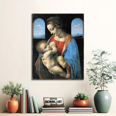 Leonardo Da Vinci Madonna Litta 1490 – Reproduction
