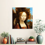 Leonardo Da Vinci Portrait Of Ginevra Benci 15th-century – Reproduction