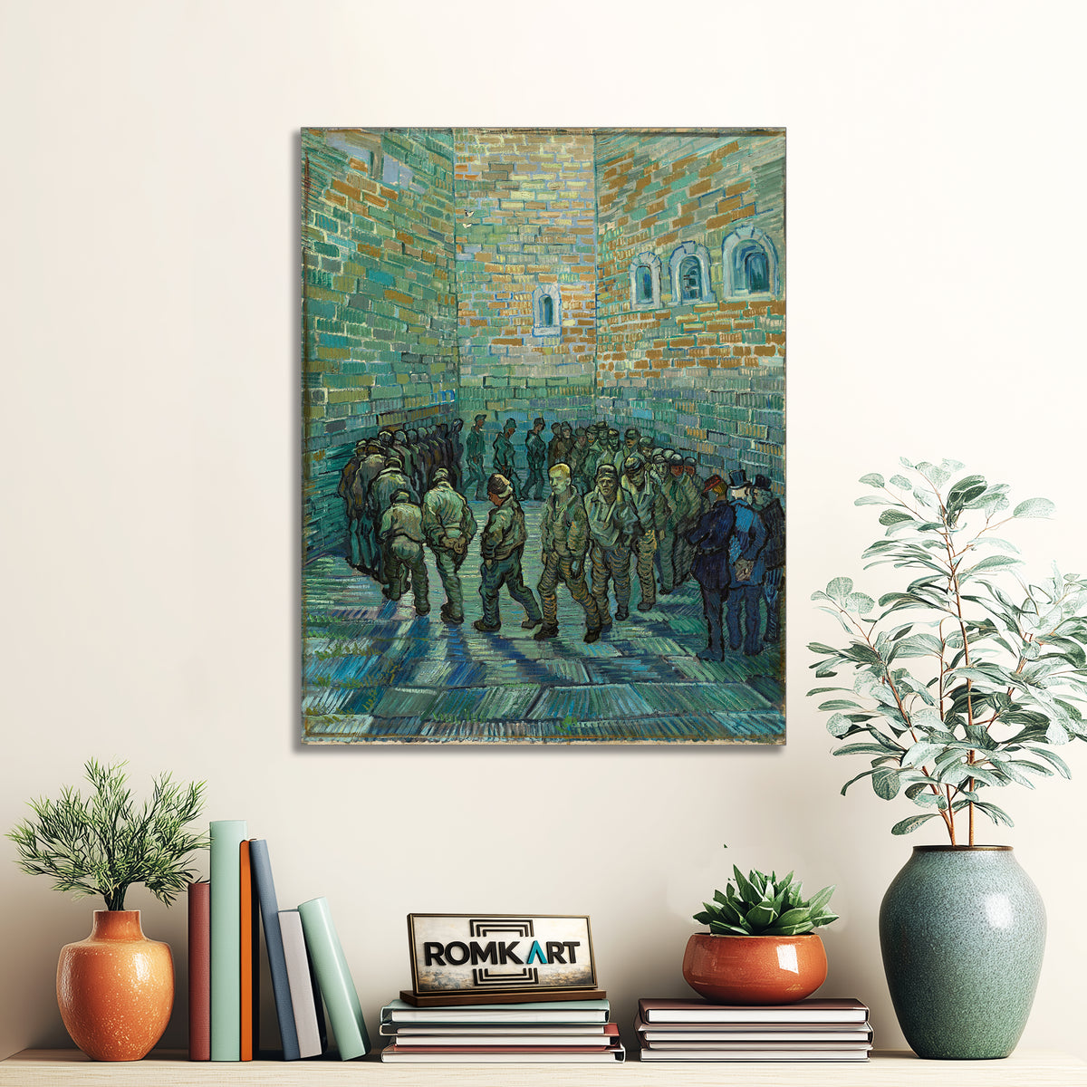 Vincent Van Gogh Prisoners Exercising 1890 – Reproduction