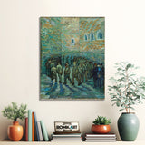 Vincent Van Gogh Prisoners Exercising 1890 – Reproduction
