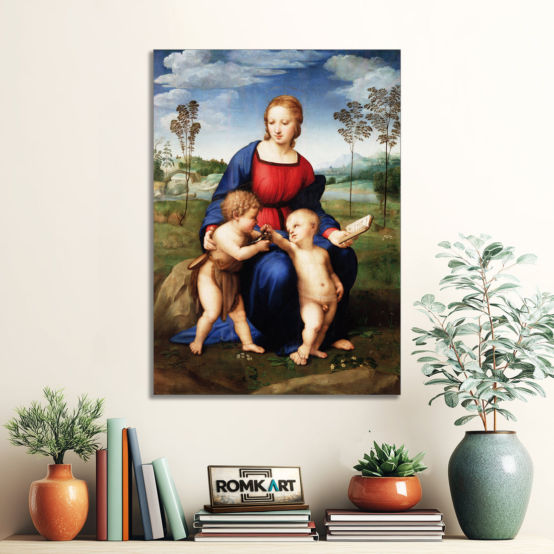 Raphael Madonna Of The Goldfinch Madonna Del Cardellino – Reproduction