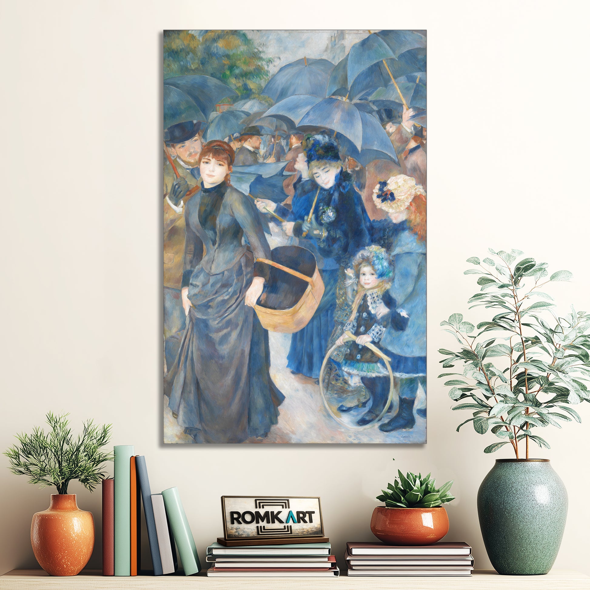 Pierre-auguste Renoir The Umbrellas 1881-86 – Reproduction
