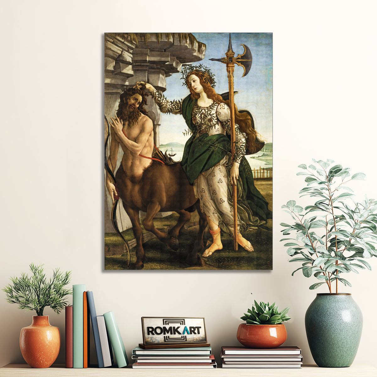 Sandro Botticelli Pallas And The Centaur 1482 – Reproduction