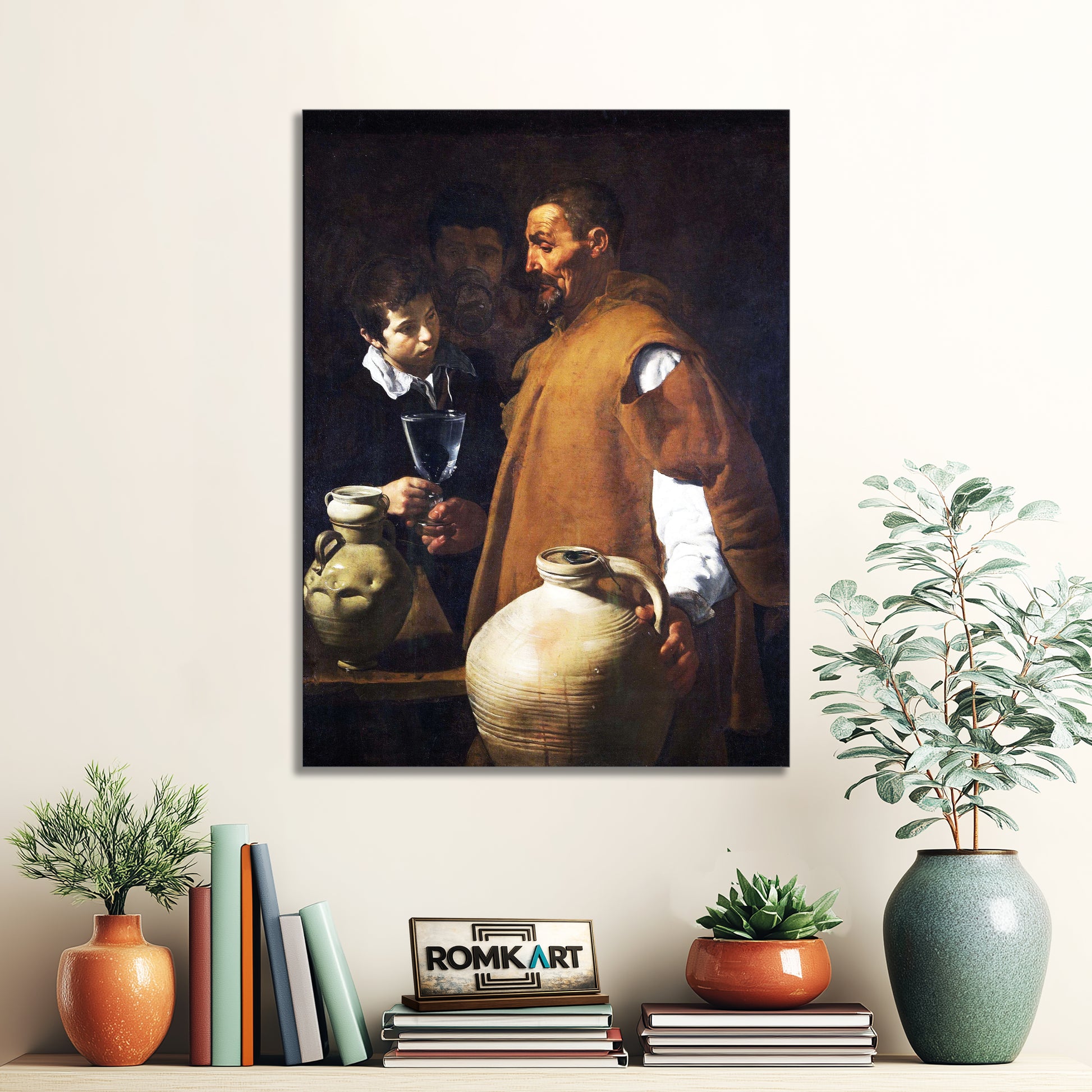 Diego Velazquez The Water Seller Of Seville 1620 – Reproduction