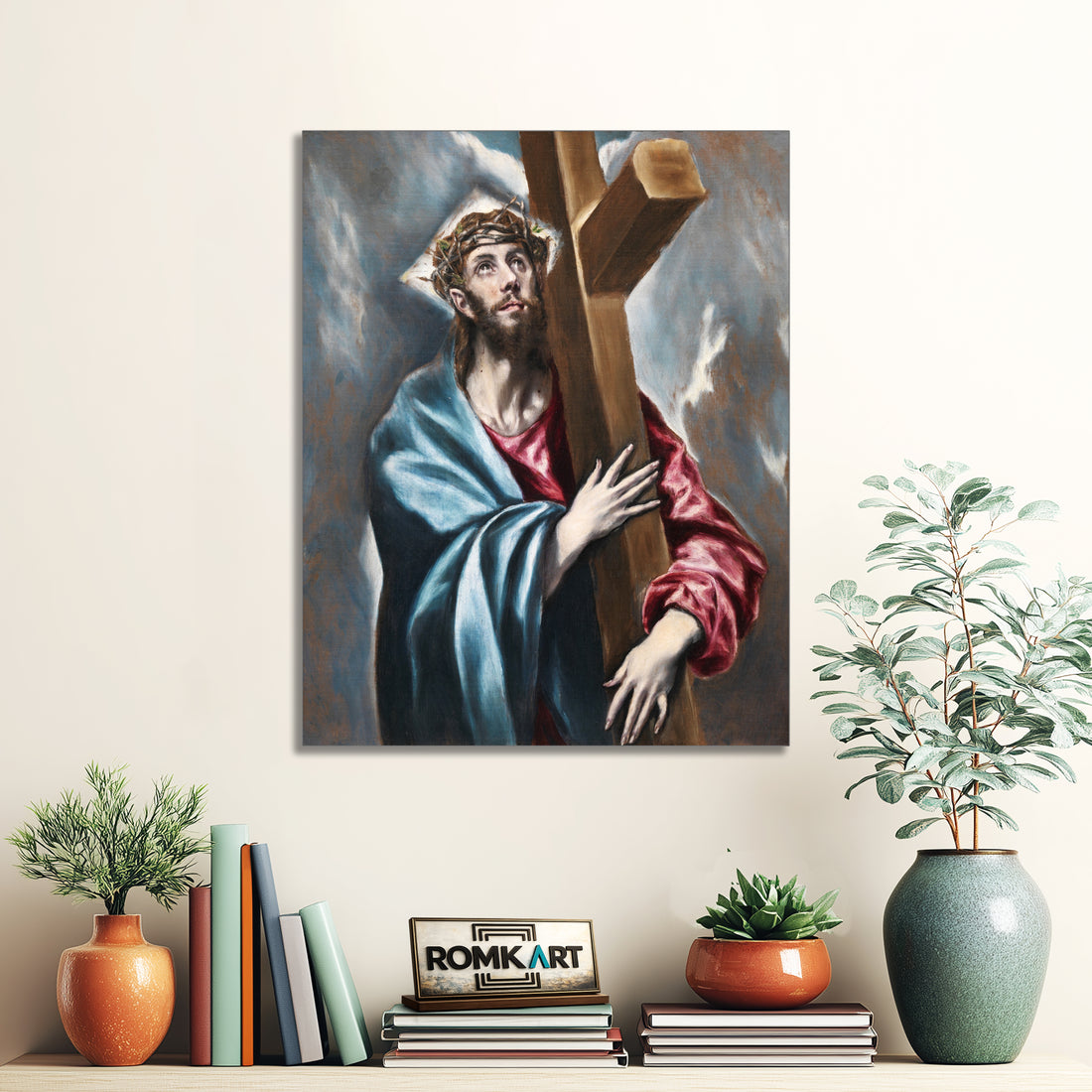El Greco Christ Carrying The Cross 1602 – Reproduction