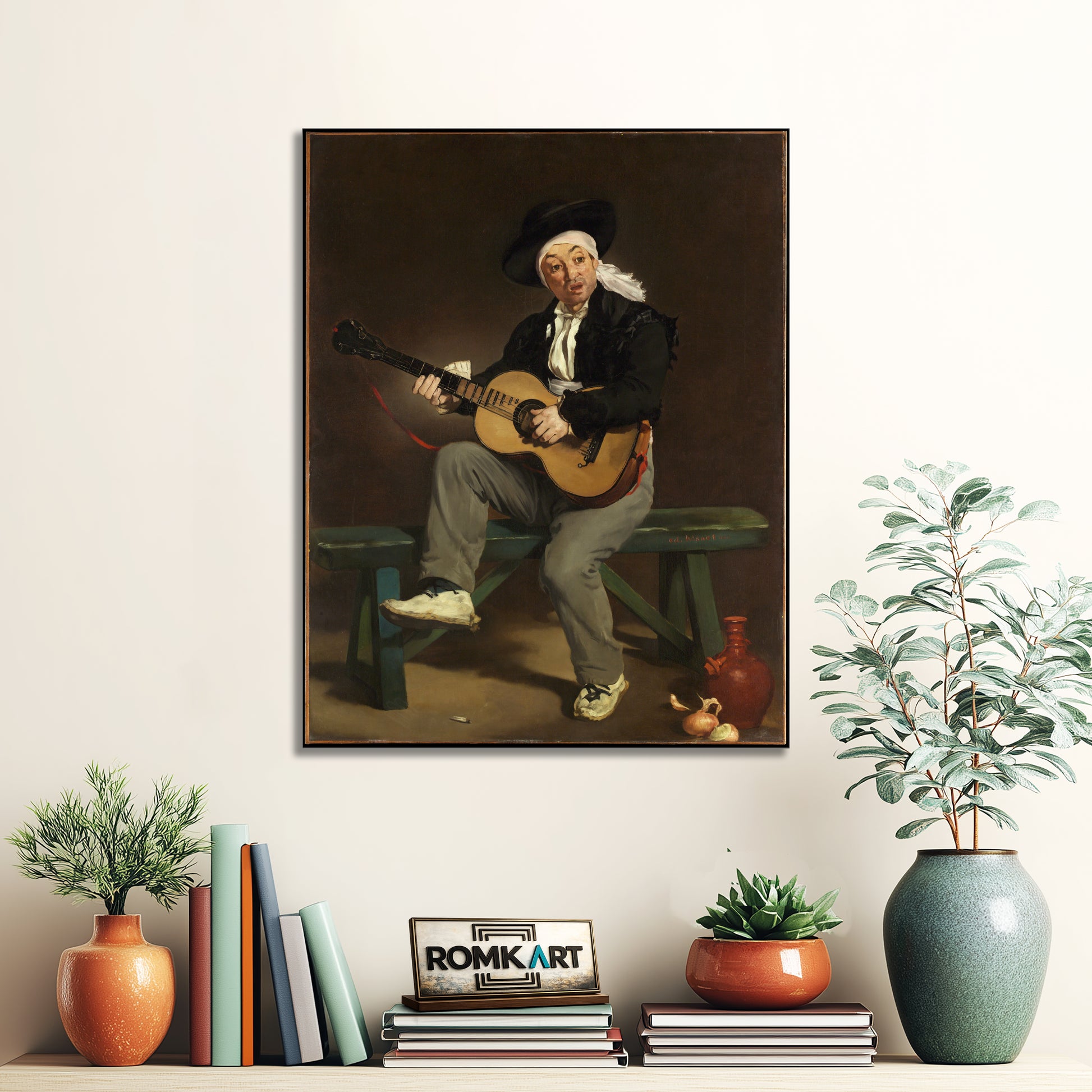 Edouard Manet The Spanish Singer 1860 – Reproduction
