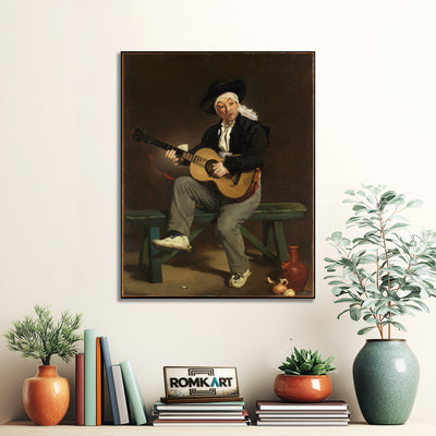 Edouard Manet The Spanish Singer 1860 – Reproduction