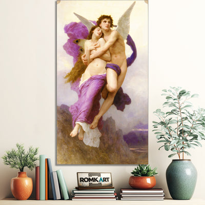 William Adolphe Bouguereau The Abduction Of Psyche 1895 – Reproduction