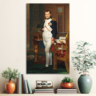 Jacques-louis David Emperor Napoleon In His Study At The Tuileries 1812 – Reproduction