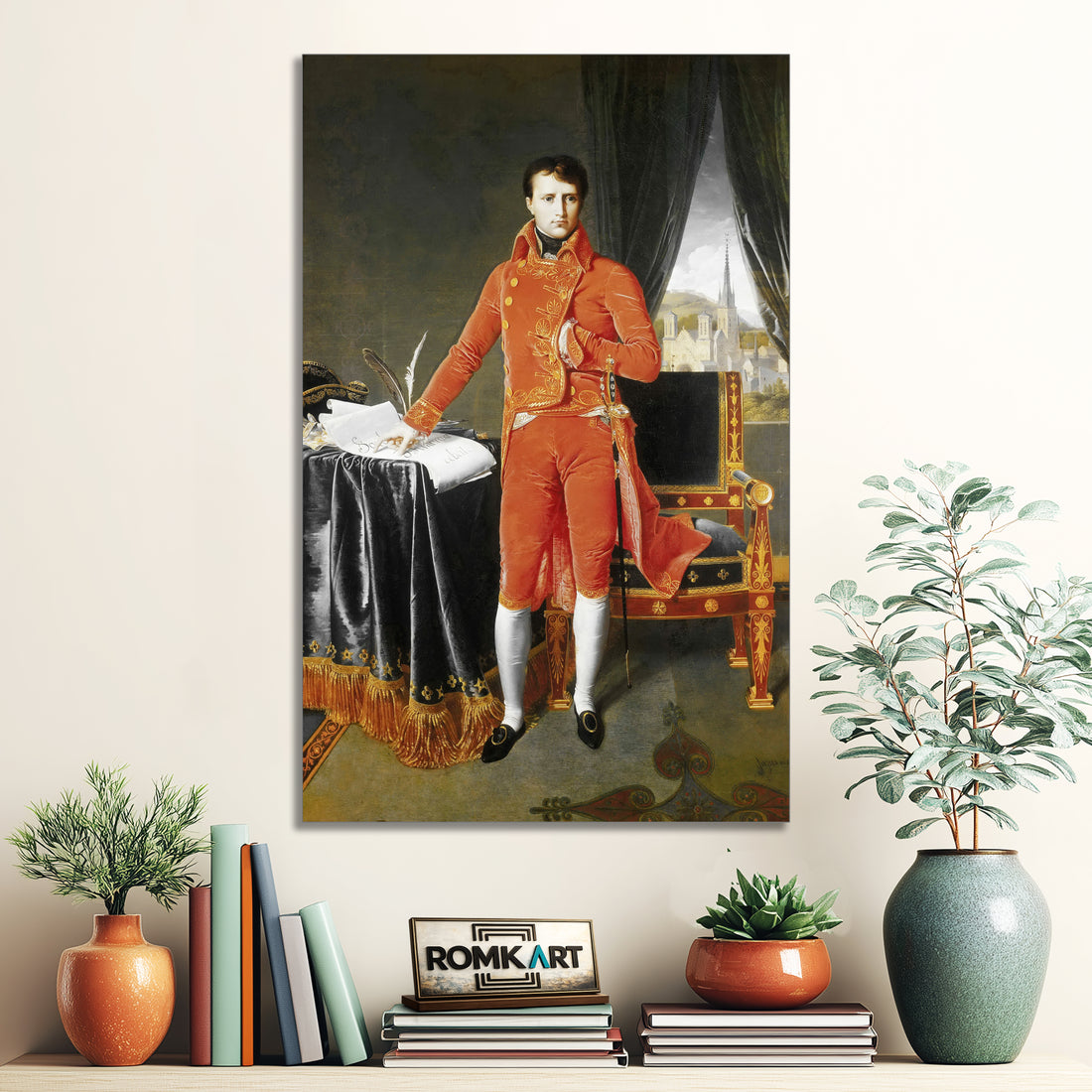 Jean Auguste Dominique Ingres Bonaparte First Consul 1804 – Reproduction