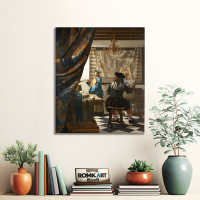Johannes Vermeer The Art Of Painting 1666 – Reproduction