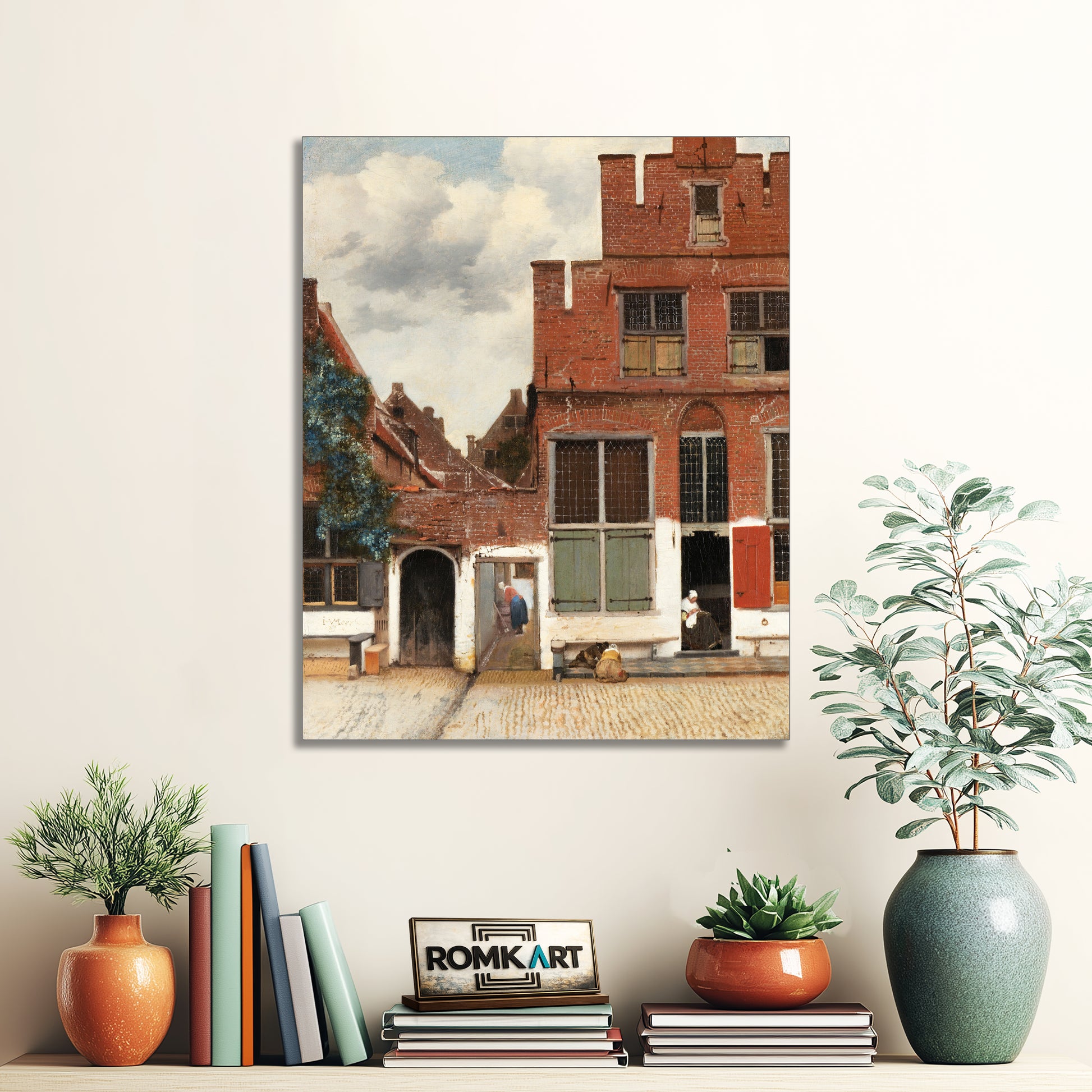 Johannes Vermeer The Little Street 1658 – Reproduction