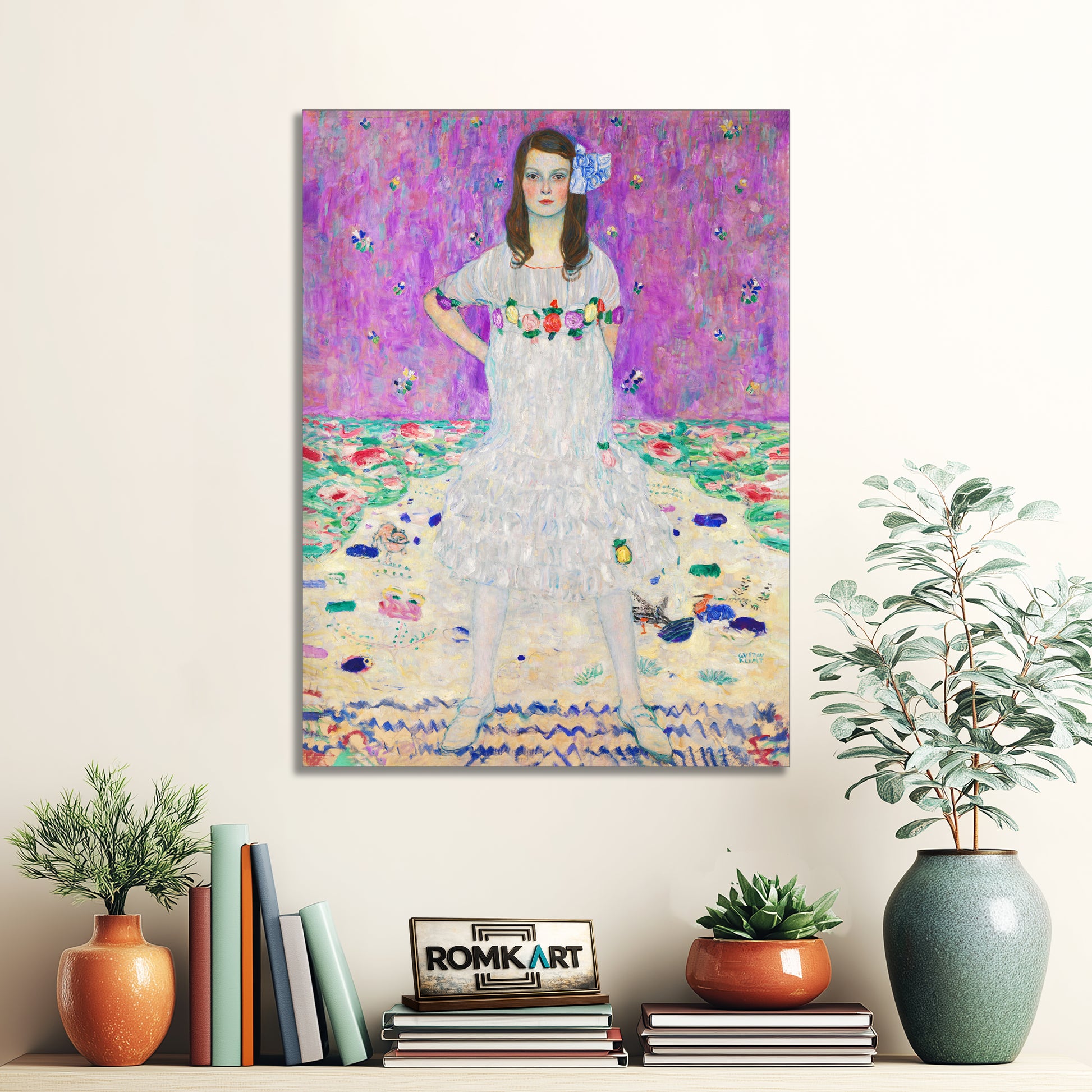 Gustav Klimt Portrait Of Mada Primavesi 1912 – Reproduction