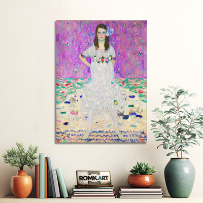 Gustav Klimt Portrait Of Mada Primavesi 1912 – Reproduction
