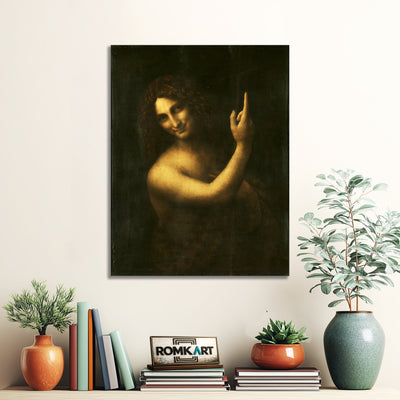 Leonardo Da Vinci Saint John The Baptist – Reproduction