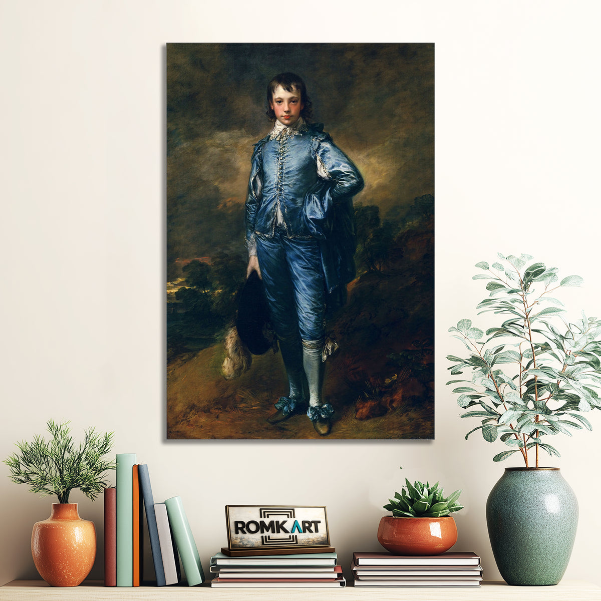 Thomas Gainsborough The Blue Boy 1770 – Reproduction