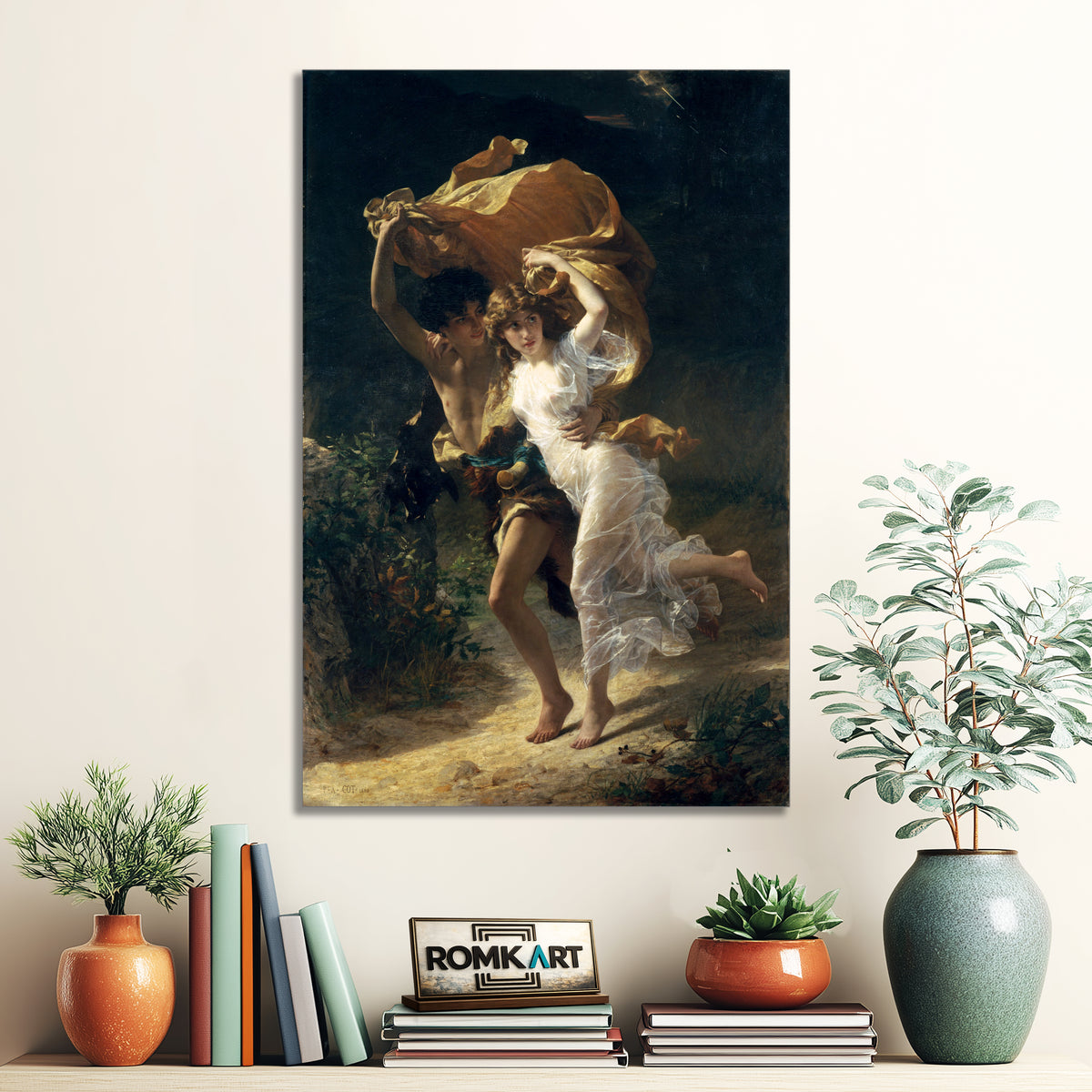 Pierre Auguste Cot The Storm 1880 – Reproduction