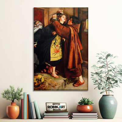 John Everett Millais Escape Of A Heretic 1559 – Reproduction