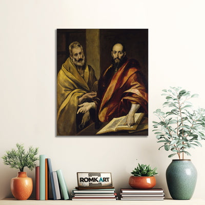 El Greco Saint Peter And Saint Paul 1587 Barcelona – Reproduction