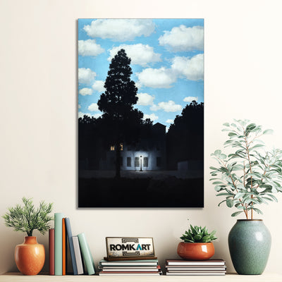 Rene Magritte The Empire of Light (1954) – Reproduction