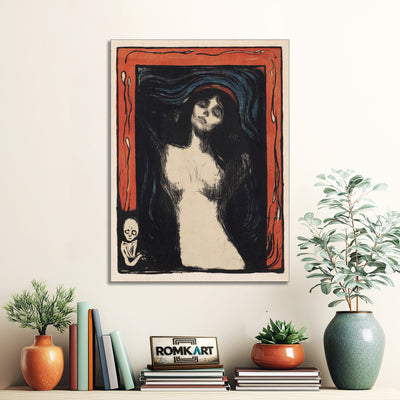 Edvard Munch Madonna 1895-1902 – Reproduction