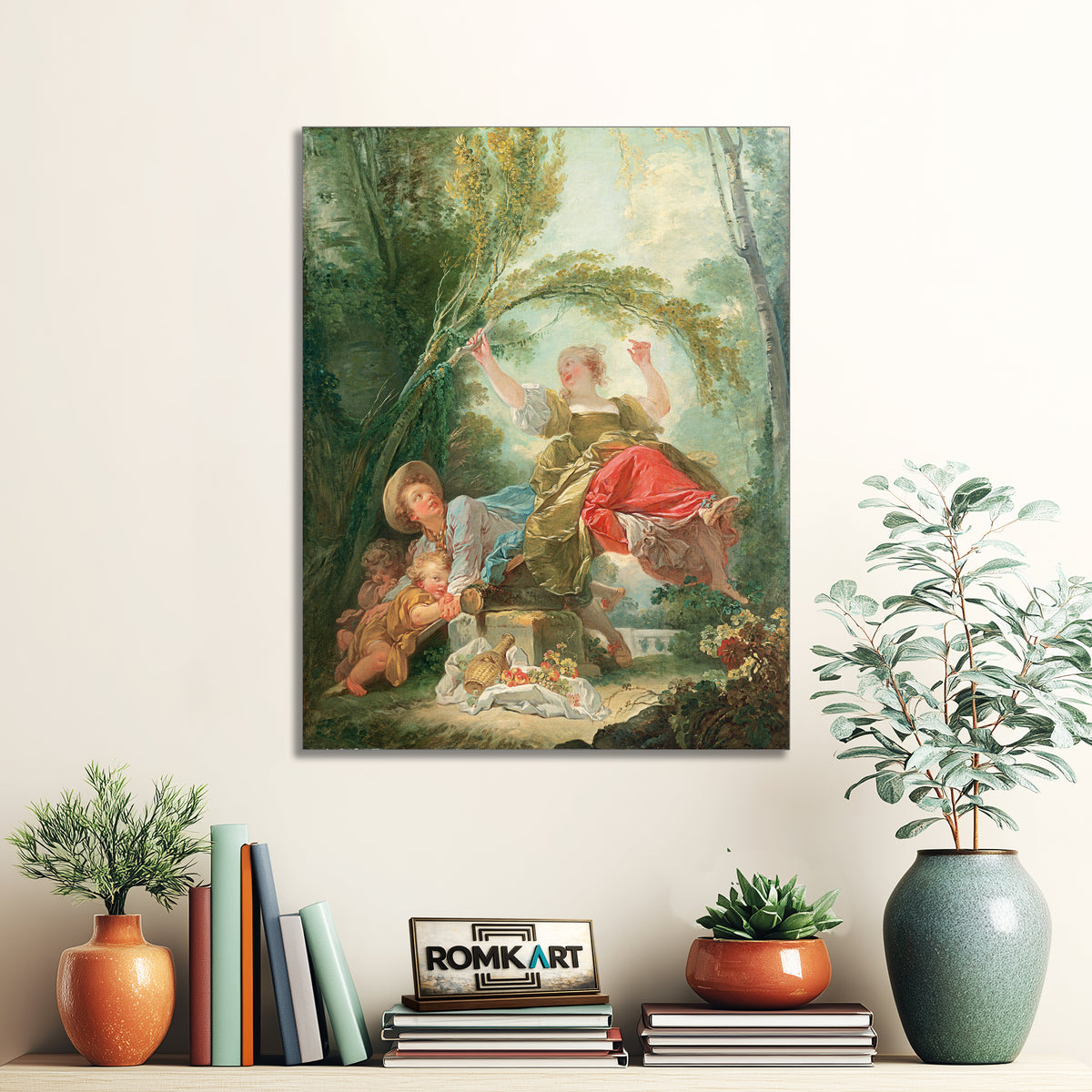 Jean-honor Fragonard The See-saw 1750 – Reproduction
