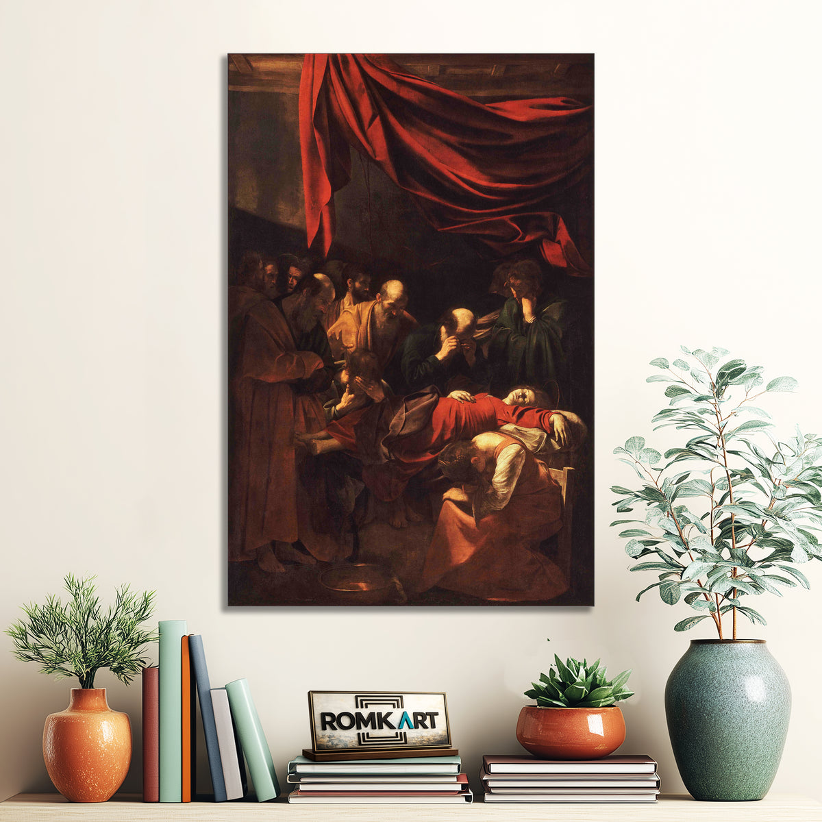 Caravaggio Death Of The Virgin 1606 Louvre – Reproduction