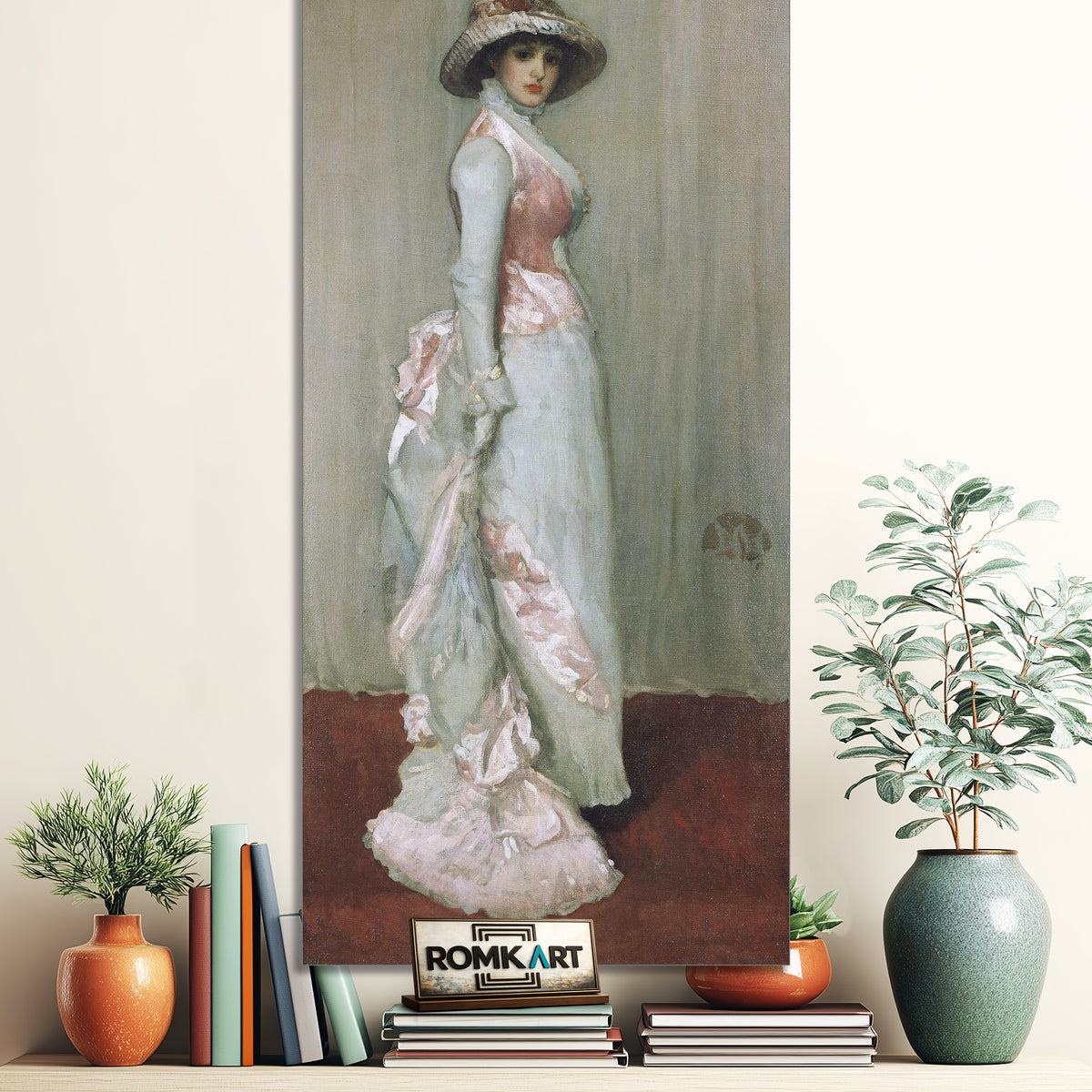 James Mcneill Whistler Nocturne In Pink And Gray Portrait Of Lady Meux 1881 – Reproduction