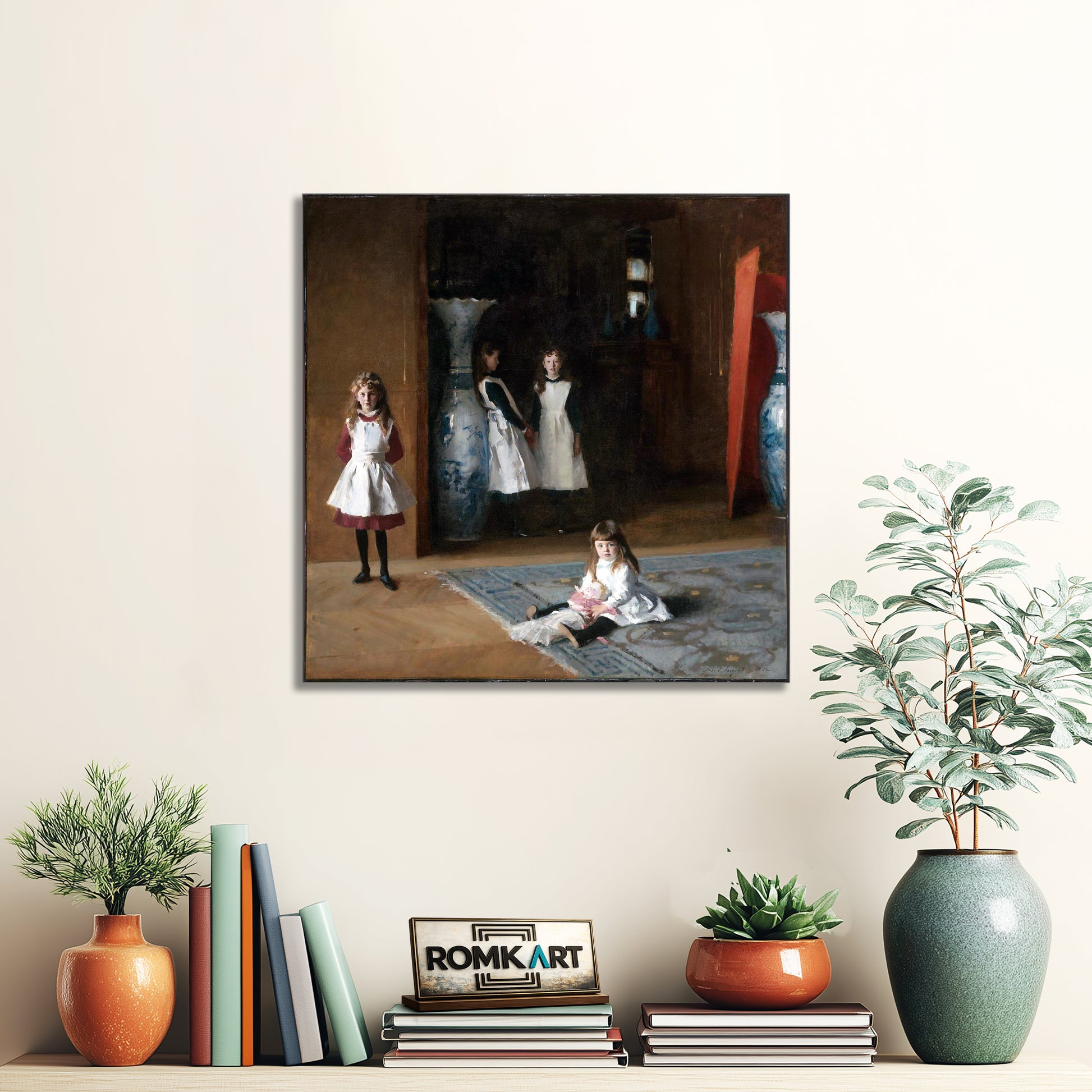 John Singer Sargent The Daughters Of Edward Darley Boit 1882 – Reproduction