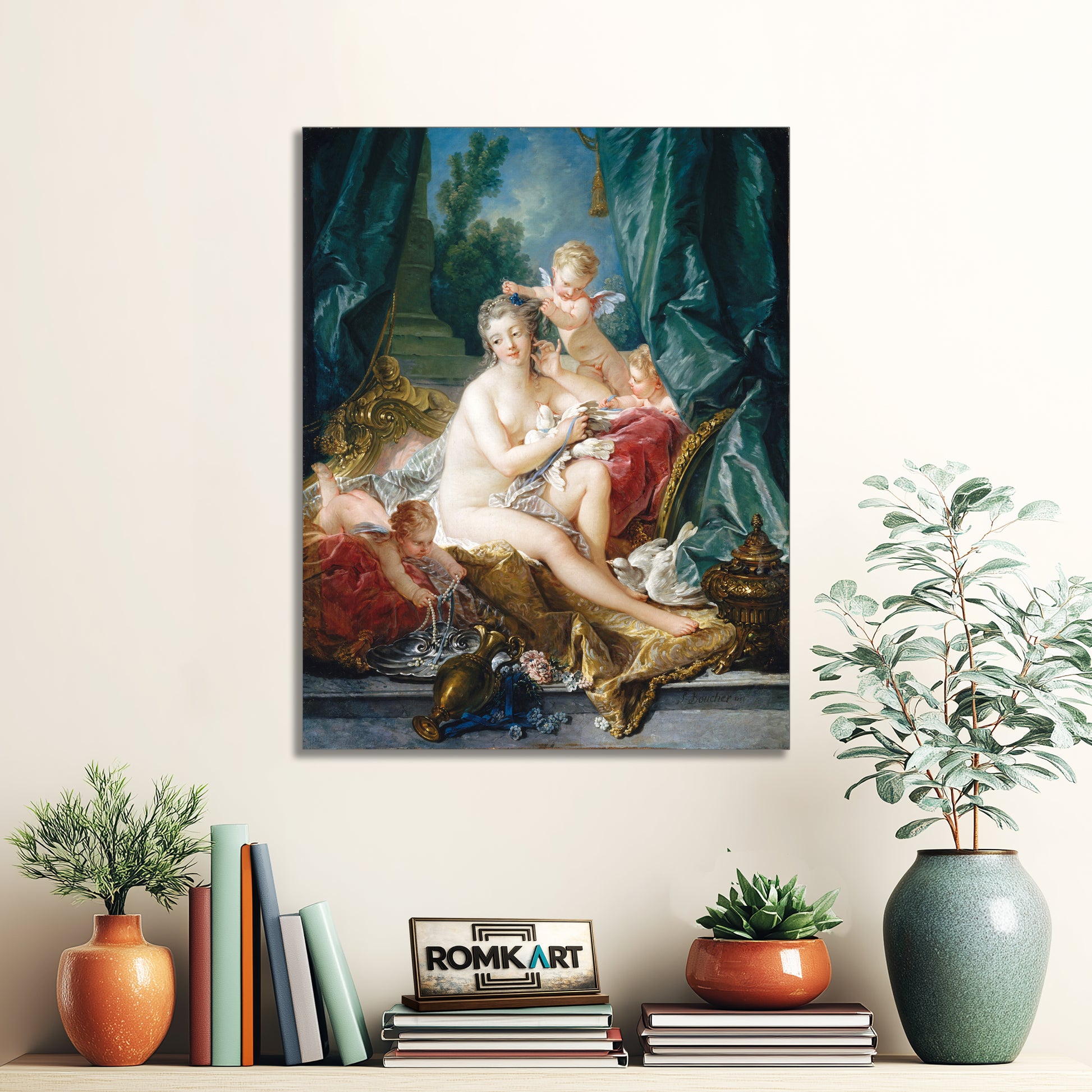 Francois Boucher La Toilette De Venus 1751 – Reproduction