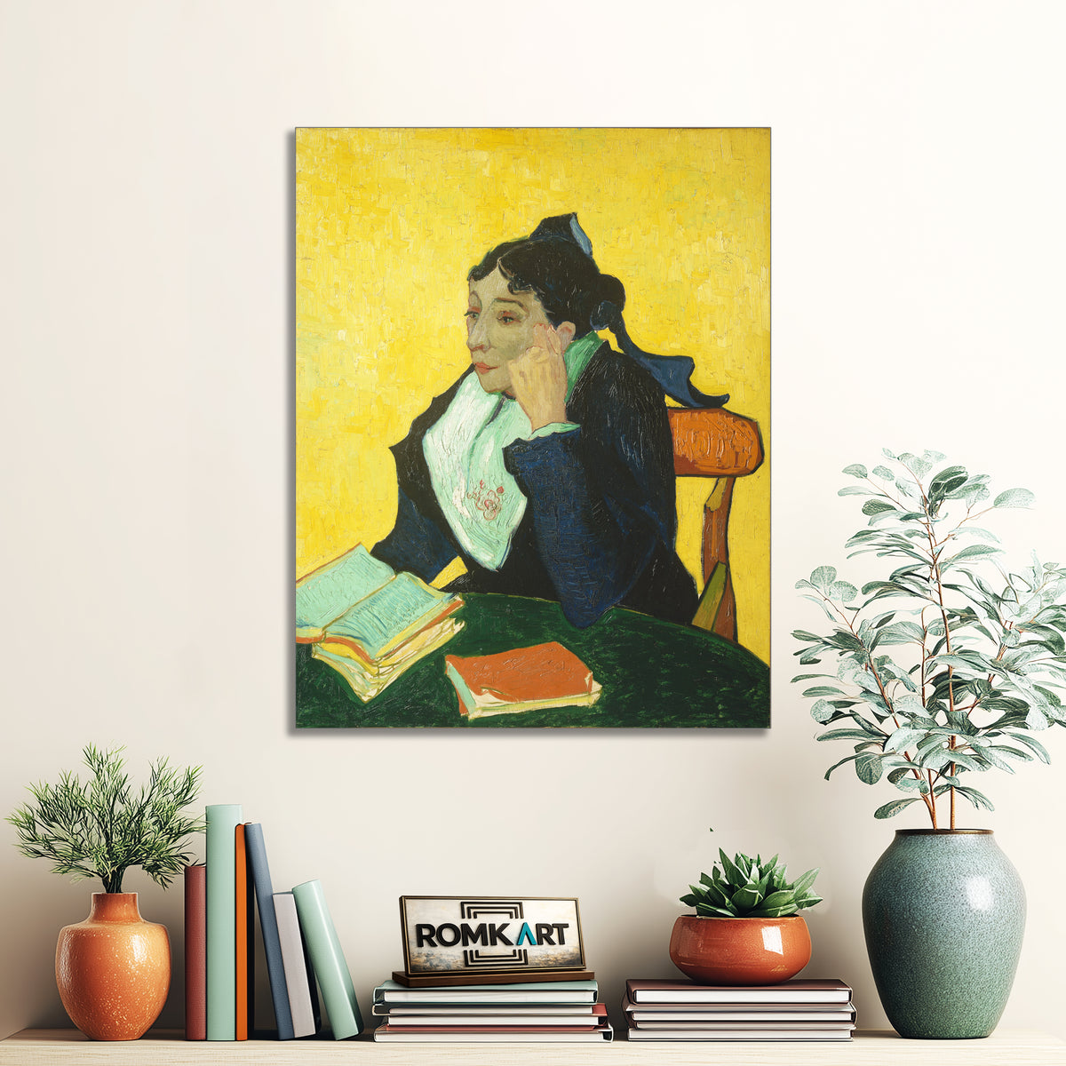 Vincent Van Gogh Larlsienne Madame Joseph-michel Ginoux 1889 – Reproduction
