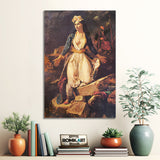 Eugene Delacroix Greece On The Ruins Of Missolonghi 1826 – Reproduction