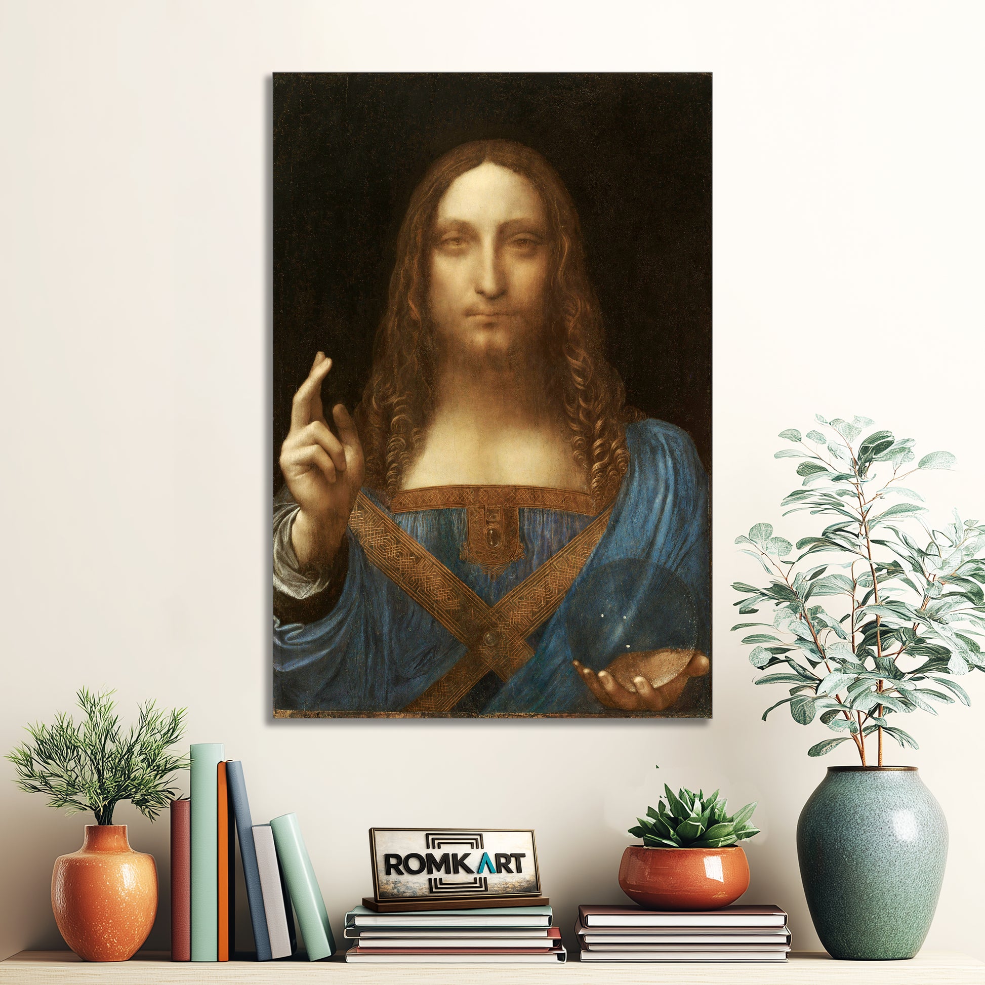 Leonardo Da Vinci Salvator Mundi Reproduction Of The World – Reproduction