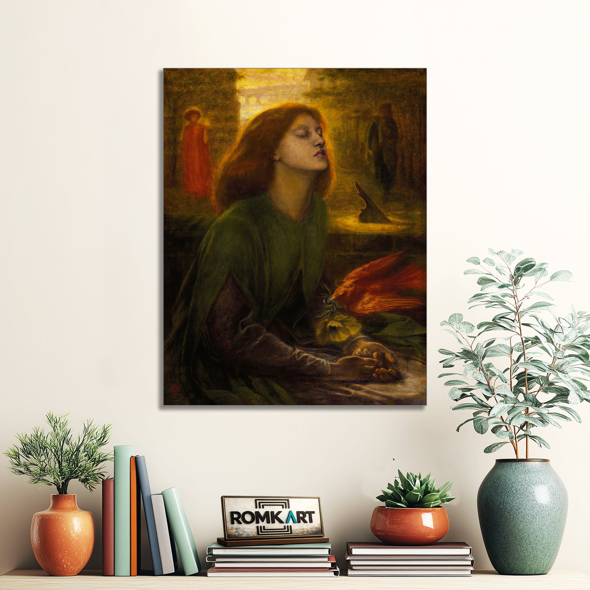Dante Gabriel Rossetti Beata Beatrix1864 - 1870 – Reproduction