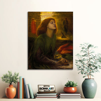 Dante Gabriel Rossetti Beata Beatrix1864 - 1870 – Reproduction