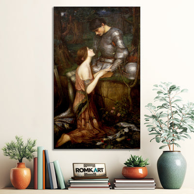 John William Waterhouse Lamia And The Soldier 1905 – Reproduction