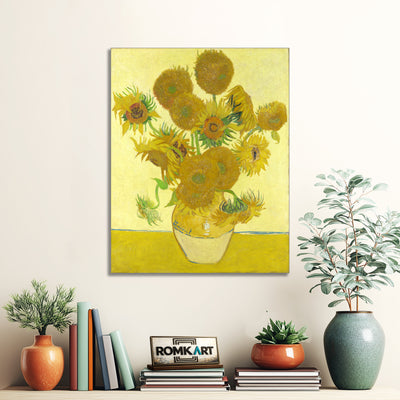 Vincent Van Gogh Still Life Vase With Fifteen Sunflowers 1888 – Reproduction