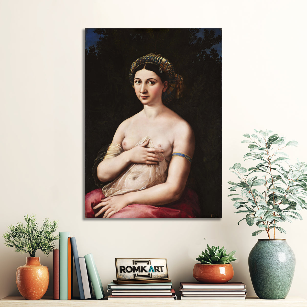 Raphael La Fornarina 1518 Portrait Of A Young Woman – Reproduction