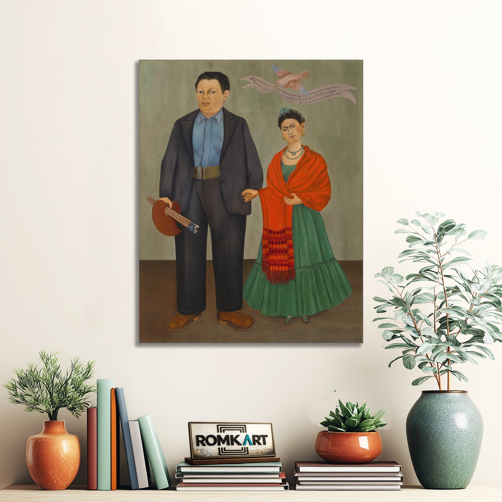Frida Kahlo Frieda And Diego Rivera 1931 – Reproduction