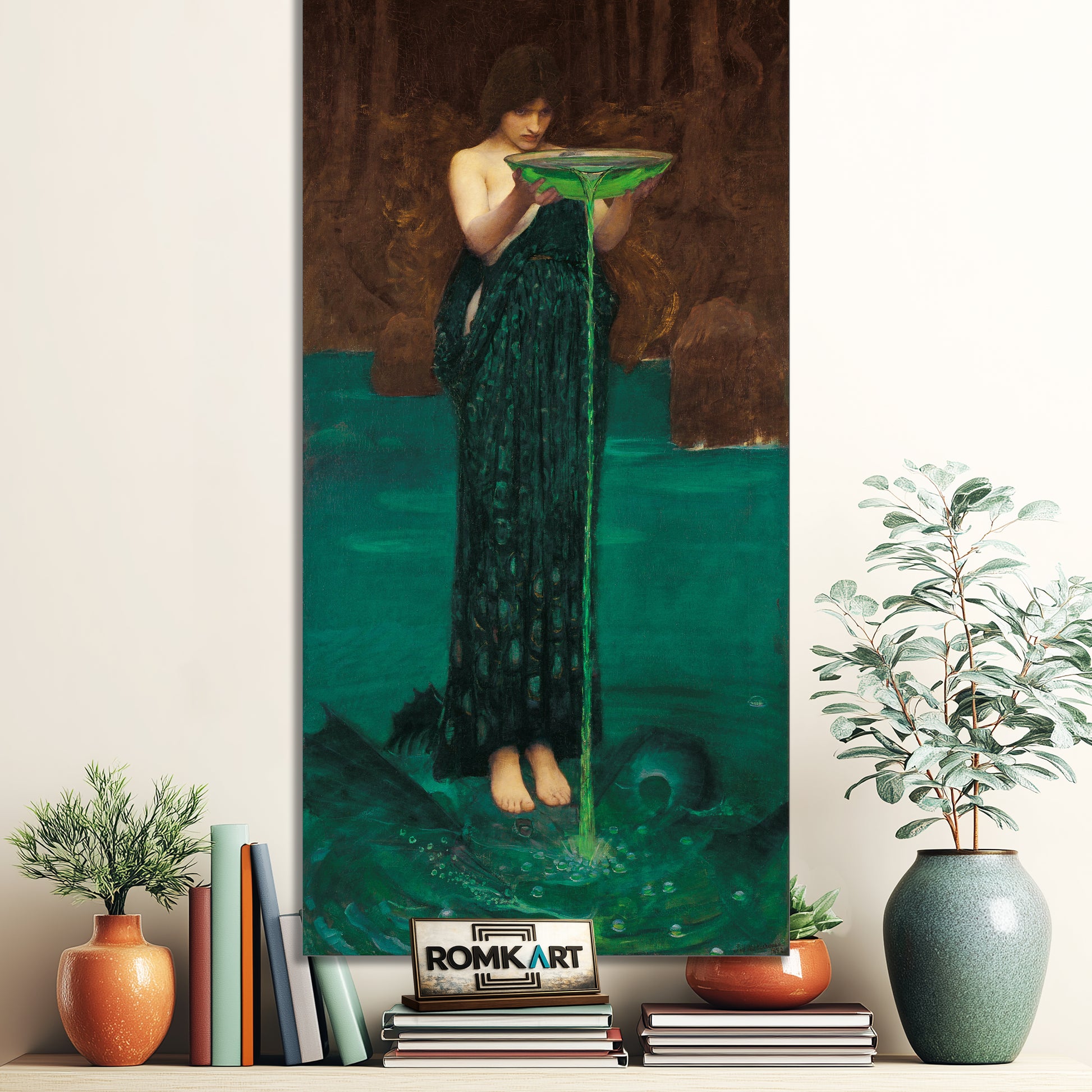 John William Waterhouse Circe Invidiosa 1892 – Reproduction