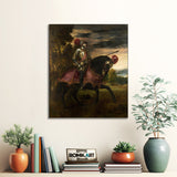 Titian Equestrian Portrait Of Charles V 1548 – Reproduction