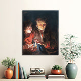 Peter Paul Rubens Two Women With A Candle – Reproduction