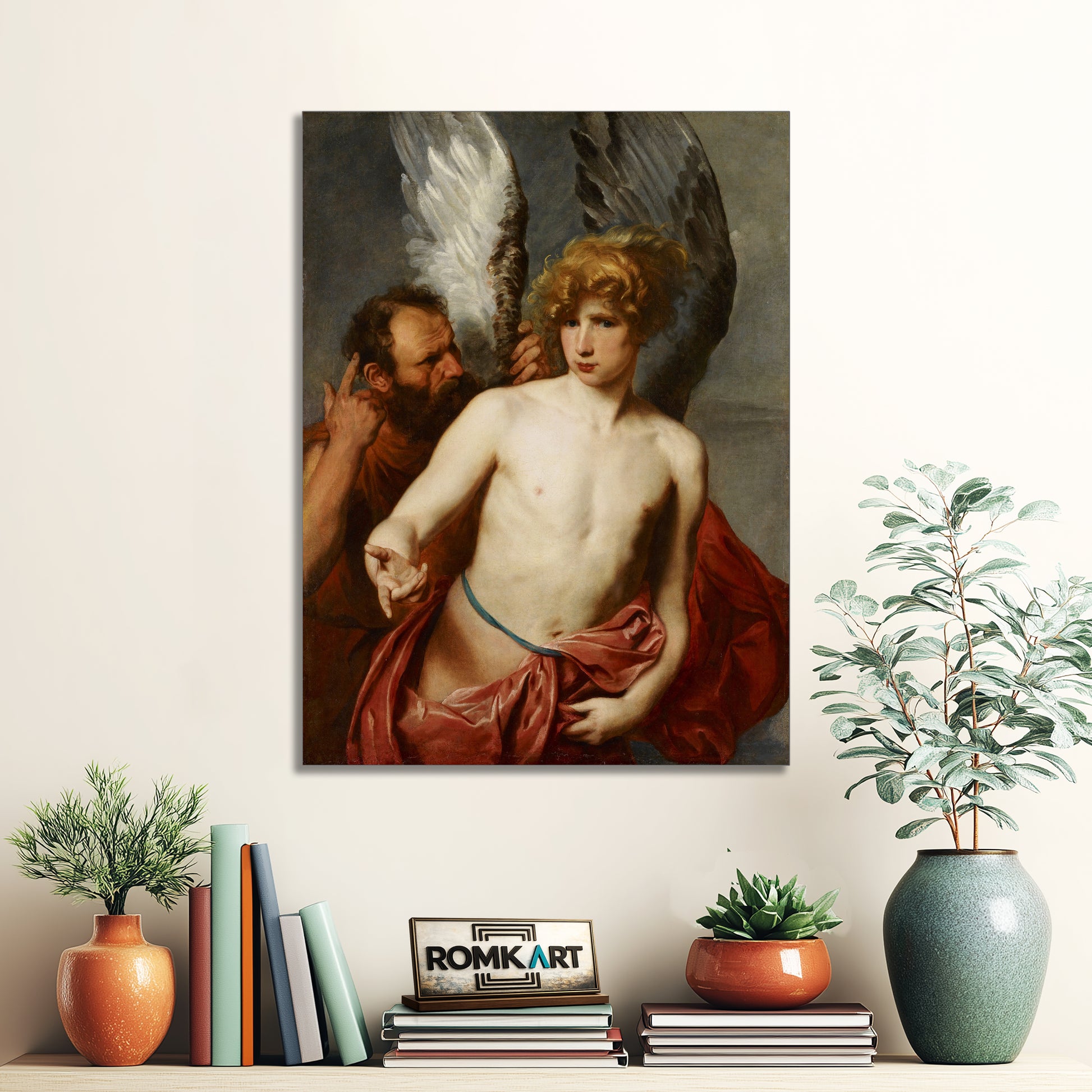 Anthony Van Dyck Daedalus And Icarus 1615-1625 – Reproduction