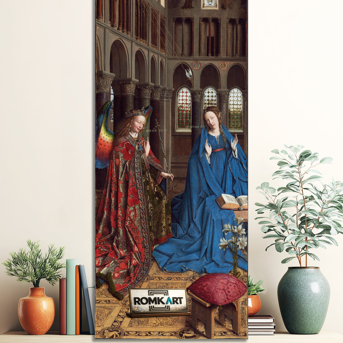 Jan Van Eyck The Annunciation 1434 – Reproduction
