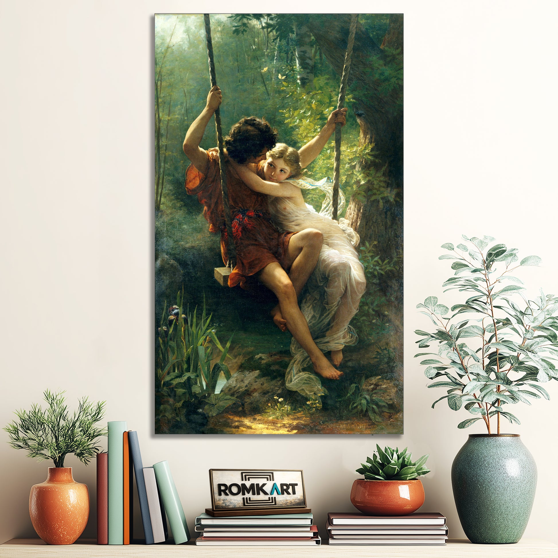 Pierre Auguste Cot Springtime 1873 – Reproduction
