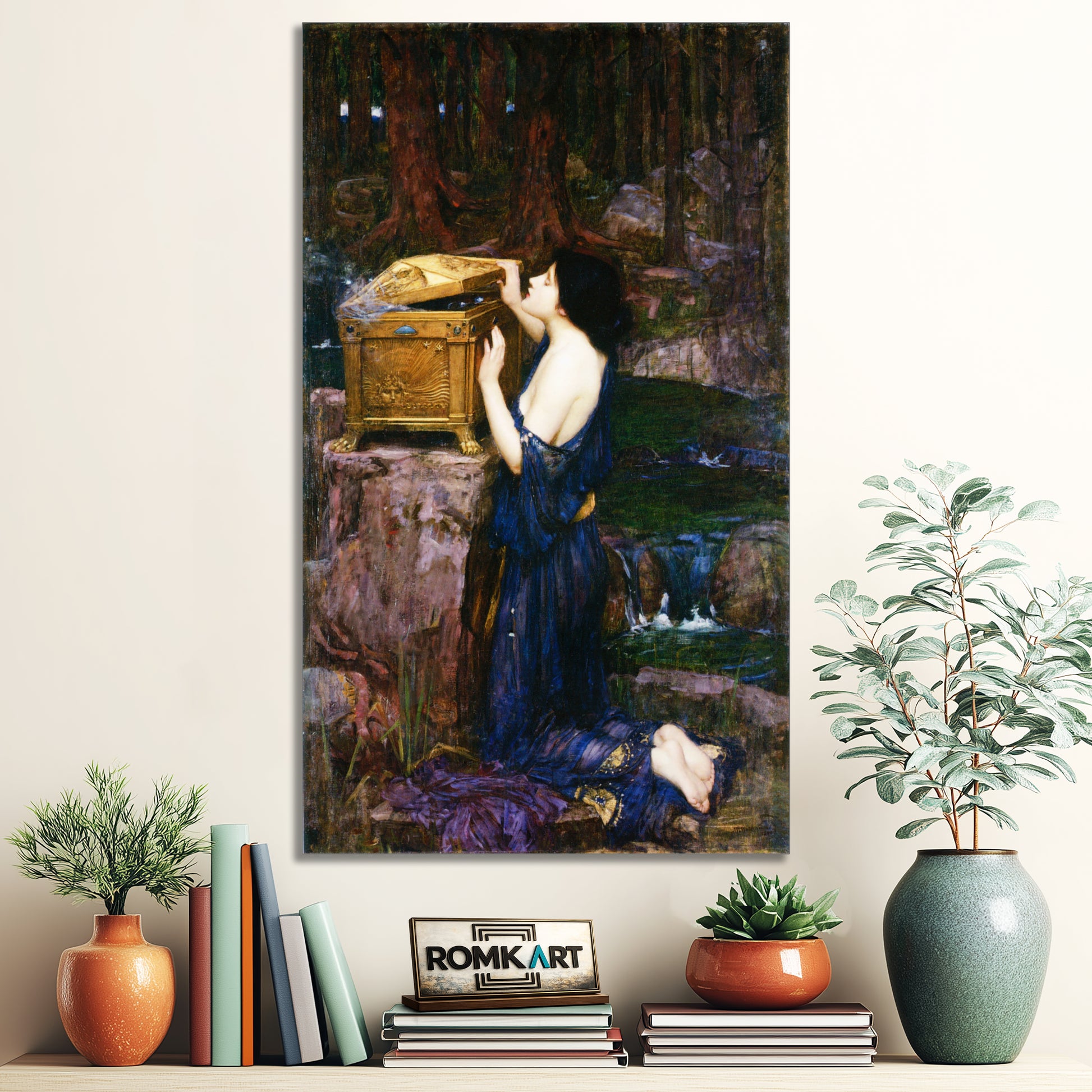John William Waterhouse Pandora 1896 – Reproduction