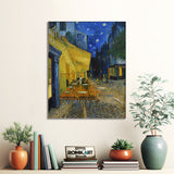 Vincent Van Gogh Cafe Terrace At Night 1888 – Reproduction